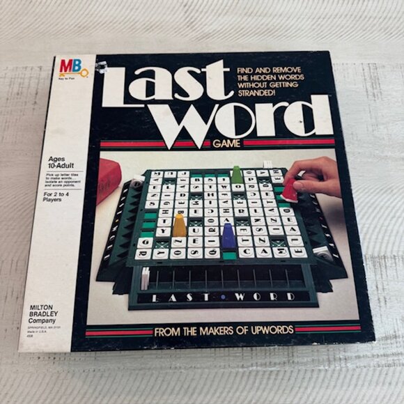 Vintage 1985 Milton Bradley Last Word - Picture 1 of 10